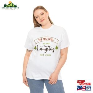 Camping Days Multiple Colors Unisex Heavy Cotton Tee Hoodie T Shirt 4