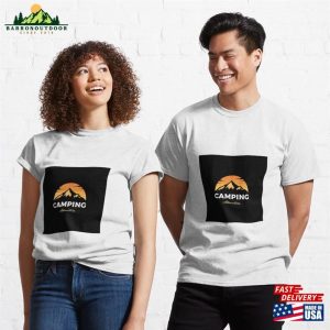 Camping Design For Illustration Classic T Shirt Hoodie 3