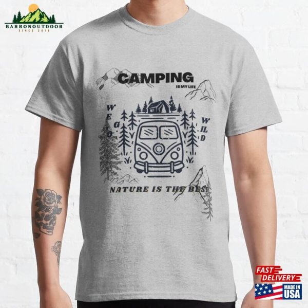 Camping Designs Classic T-Shirt Sweatshirt