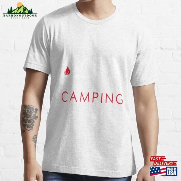 Camping Essential T-Shirt Hoodie