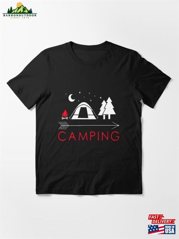 Camping Essential T-Shirt Hoodie