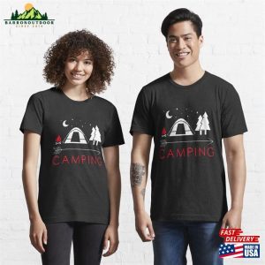 Camping Essential T Shirt Hoodie 3