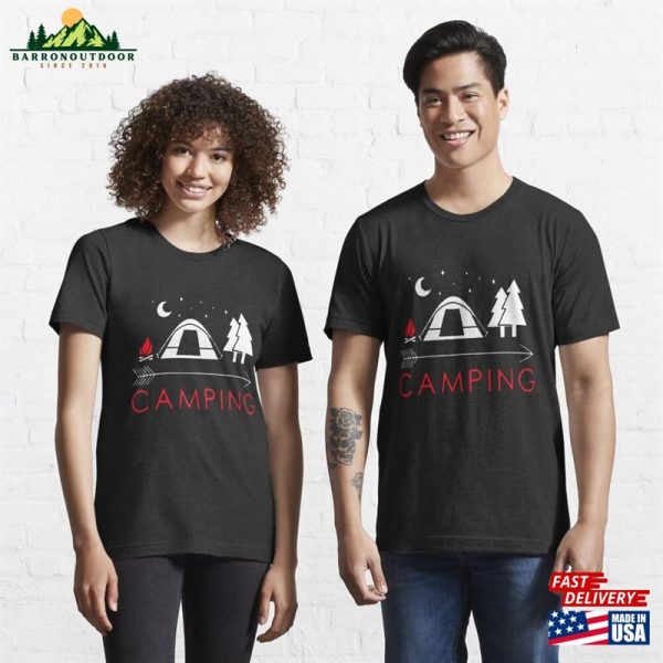 Camping Essential T-Shirt Hoodie