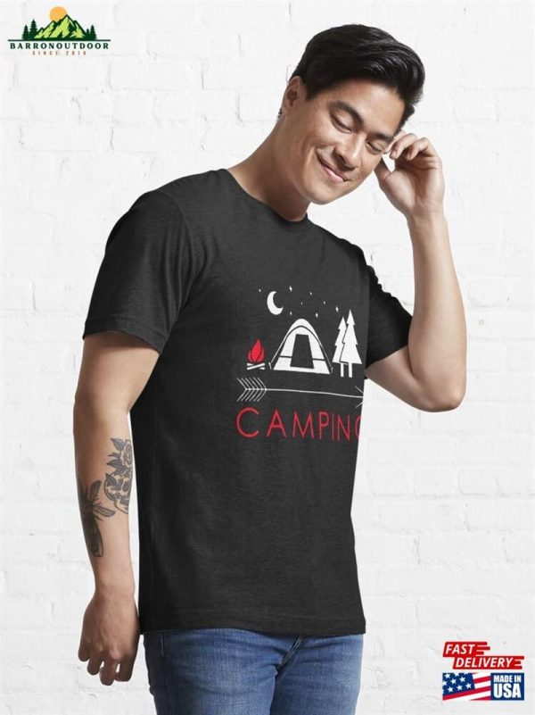 Camping Essential T-Shirt Hoodie