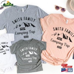 Camping Family Shirt Custom Vacation Summer Unisex Sweatshirt