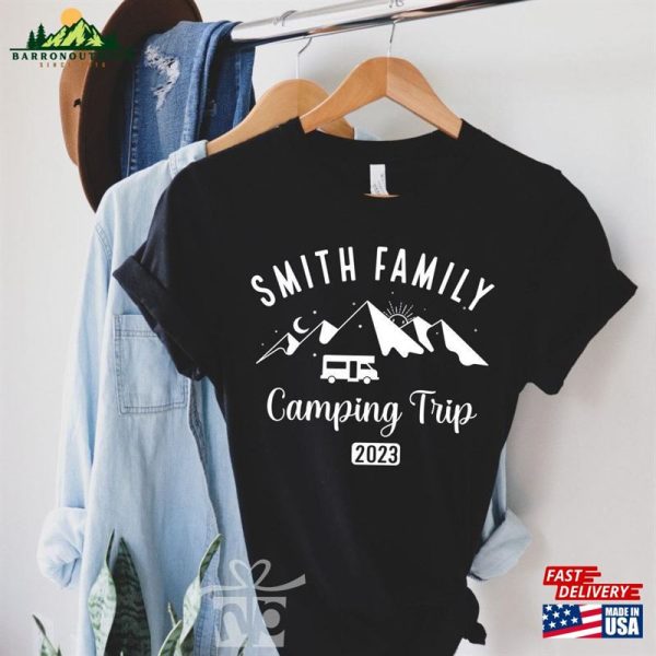 Camping Family Shirt Custom Vacation Summer Unisex Sweatshirt