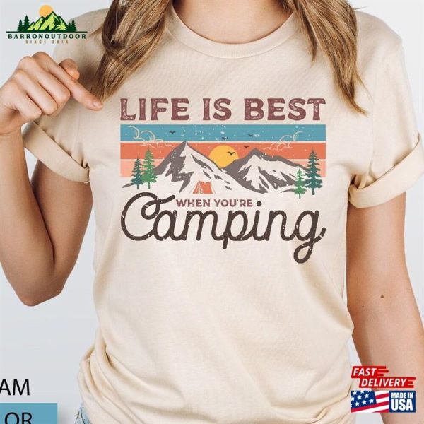 Camping Family Shirt Sweatshirt Unisex