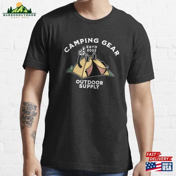 Camping Gear Outdoor T-Shirt Essential Unisex