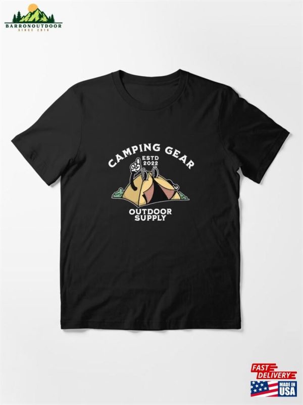 Camping Gear Outdoor T-Shirt Essential Unisex