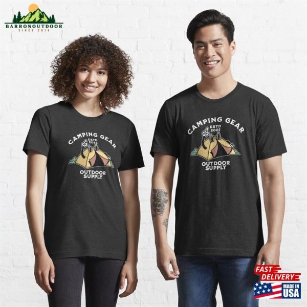 Camping Gear Outdoor T-Shirt Essential Unisex