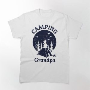 Camping Grandpa Fathers Day Gift Classic T-Shirt Unisex