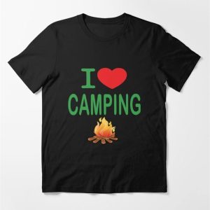 Camping I Love Essential T-Shirt Sweatshirt Unisex