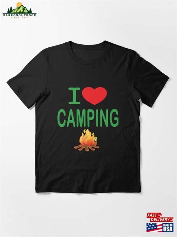 Camping I Love Essential T-Shirt Sweatshirt Unisex