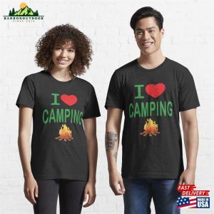 Camping I Love Essential T-Shirt Sweatshirt Unisex