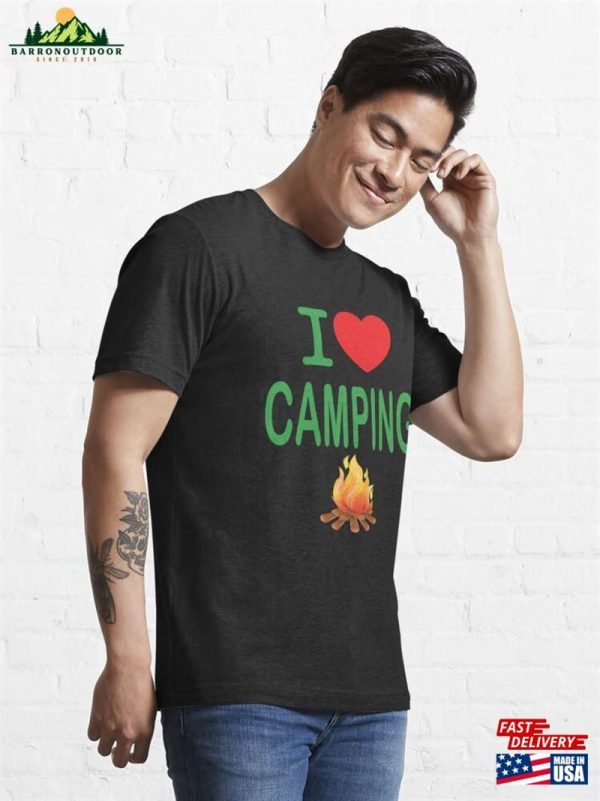 Camping I Love Essential T-Shirt Sweatshirt Unisex