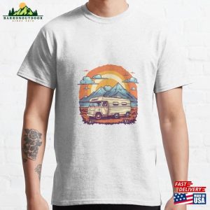 Camping In The Mountains Classic T-Shirt