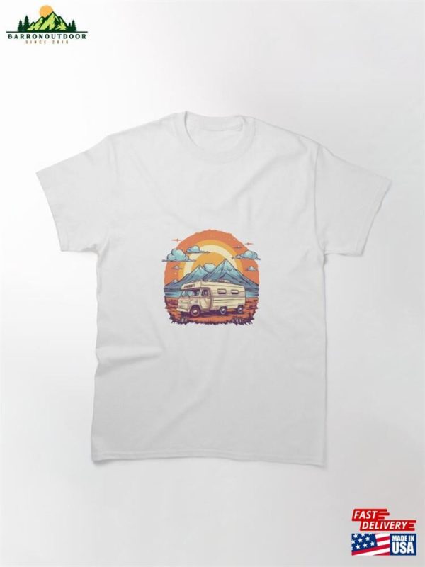 Camping In The Mountains Classic T-Shirt