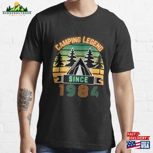 Camping Legend Since 1984 Essential T-Shirt Classic