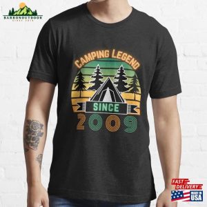 Camping Legend Since 2009 Essential T-Shirt Classic Unisex