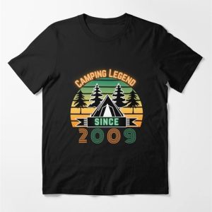 Camping Legend Since 2009 Essential T-Shirt Classic Unisex