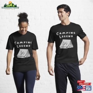 Camping Legend Since Forever Active T Shirt Sweatshirt Classic 3