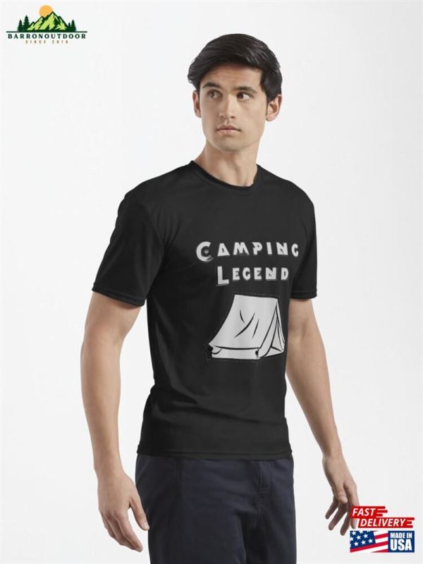 Camping Legend Since Forever Active T-Shirt Sweatshirt Classic