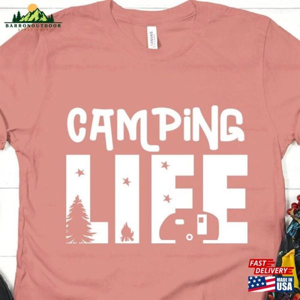 Camping Life Shirt Crew Matching Classic Sweatshirt