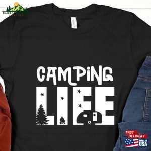 Camping Life Shirt Crew Matching Classic Sweatshirt 3