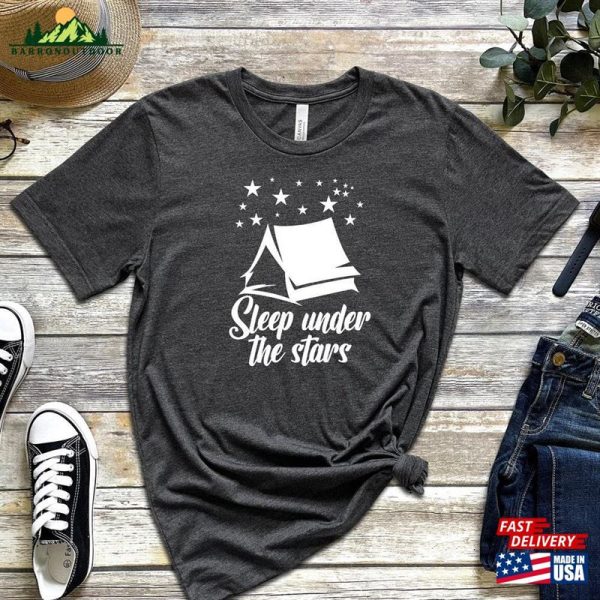 Camping Life Shirt For Campers Outdoor Nature Lovers And Mountain Hikers Sweatshirt Classic