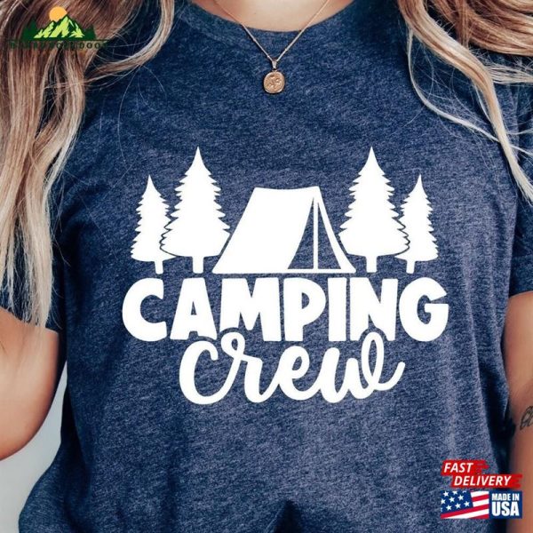 Camping Shirt Family Sweatshirt Classic