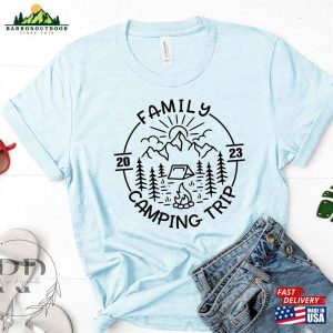 Camping Shirt Family Trip Road Classic Sweatshirt