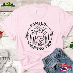 Camping Shirt Family Trip Road Classic Sweatshirt 4