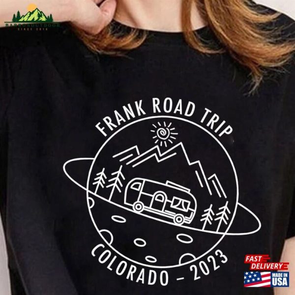 Camping Shirt Frank Road Trip Personalized T-Shirt Unisex