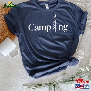 Camping Shirt T Sweatshirt Classic