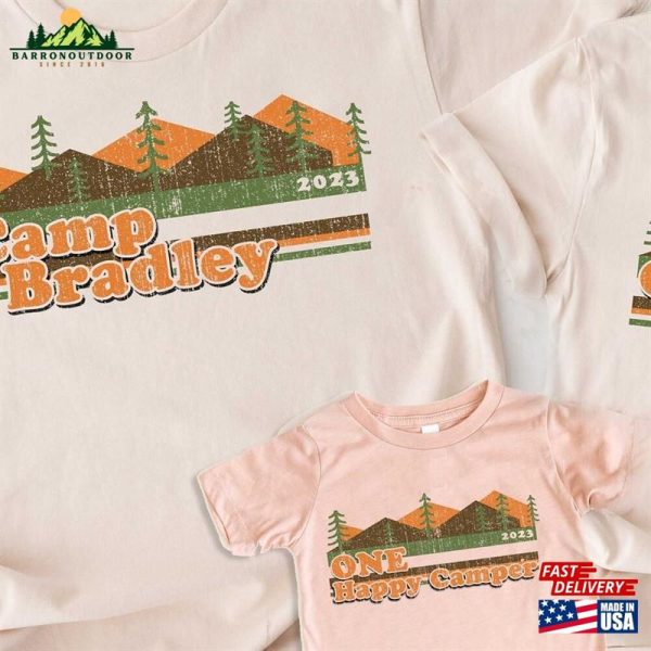 Camping Shirts Custom Family Camp T-Shirts Adults Women Men Ladies Kids Baby Sweatshirt T-Shirt