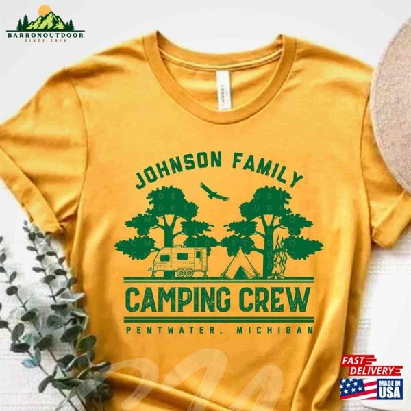 Camping Shirts Custom Family Camp T-Shirts Counselor Shirt Sweatshirt T-Shirt