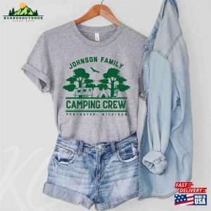 Camping Shirts Custom Family Camp T-Shirts Counselor Shirt Sweatshirt T-Shirt