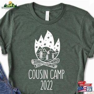 Camping Shirts For Family Friends T-Shirt Cousin Summer Camp Crew Classic