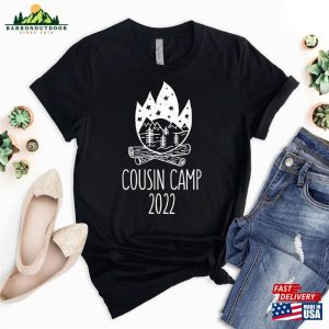 Camping Shirts For Family Friends T-Shirt Cousin Summer Camp Crew Classic