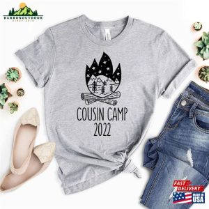 Camping Shirts For Family Friends T Shirt Cousin Summer Camp Crew Classic 3