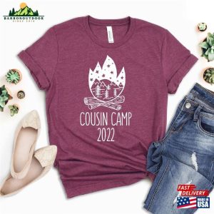 Camping Shirts For Family Friends T Shirt Cousin Summer Camp Crew Classic 4