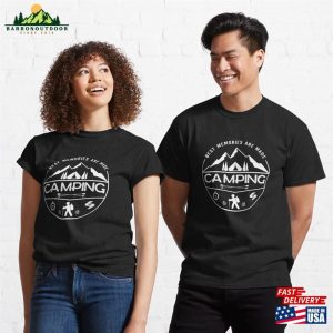 Camping T Shirt Make Memories Classic T-Shirt Unisex