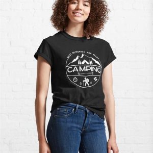 Camping T Shirt Make Memories Classic T Shirt Unisex 4