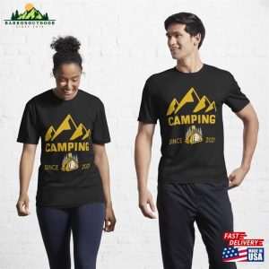 Camping T Shirt Since 2021 T Shirt Hoodie 3