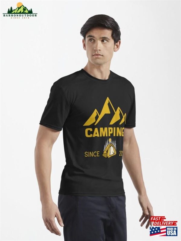 Camping T Shirt Since 2021 T-Shirt Hoodie