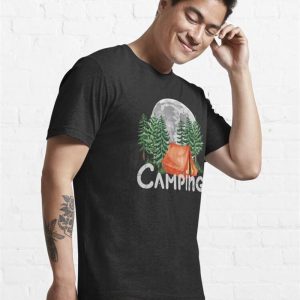 Camping T Shirts Essential T Shirt Classic 4