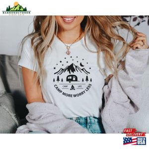 Camping Tee Glamping Amping2023 Classic Sweatshirt