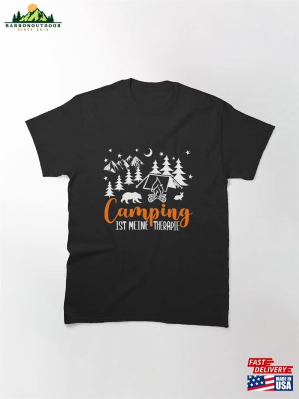 Camping Therapy Children Travel Tent Celts Camper Classic T-Shirt Hoodie Sweatshirt