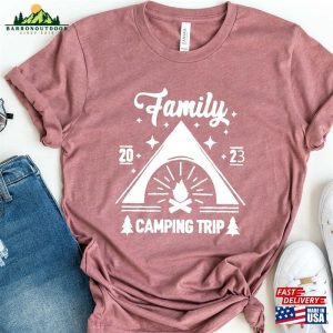 Camping Trip 2023 Shirt Custom Family Camp Classic T-Shirt