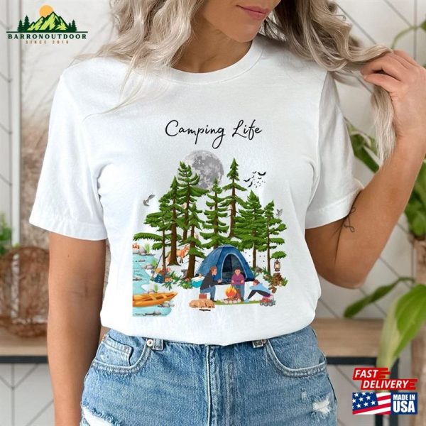 Camping Tshirt Family Tee Classic Unisex